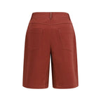 Brunello Cucinelli Multicolor Cotton Bermuda Shorts