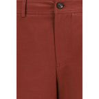 Brunello Cucinelli Multicolor Cotton Bermuda Shorts