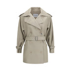 Max Mara Beige Cotton Trench Coat