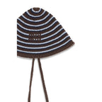 Miu Miu Brown Cotton Sunhat