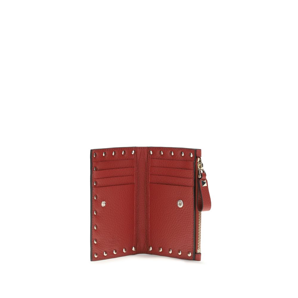 Valentino Garavani Multicolor Calf Leather Bos Taurus Wallet