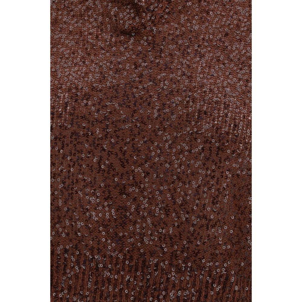 Brunello Cucinelli Bordeaux Linen Pattern Shirt