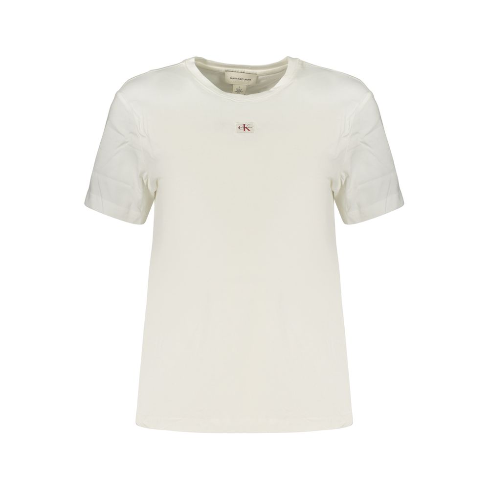 Calvin Klein Bianco Cotton Womens T-Shirt