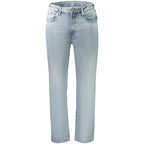 Calvin Klein Azzurro Cotton Women's Jeans