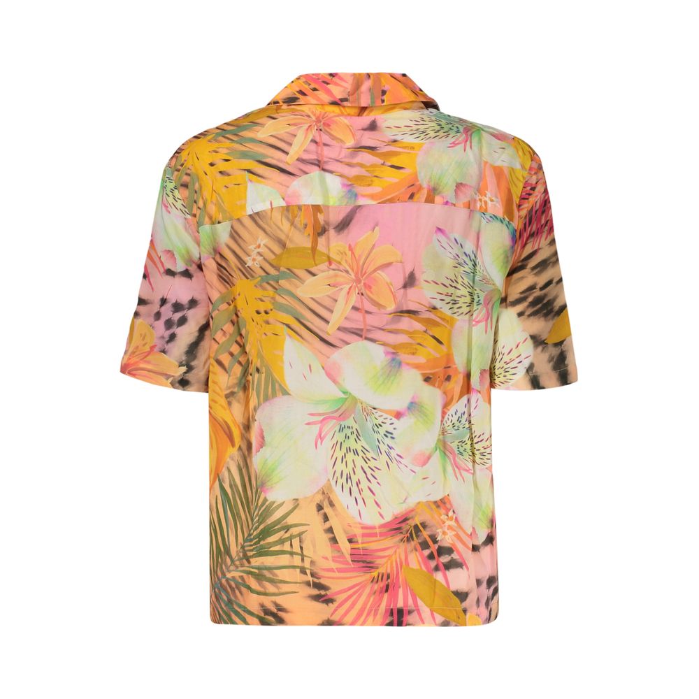 Desigual Orange Viscose Women's Shirt