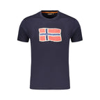 Napapijri Blue Cotton Men's T-Shirt