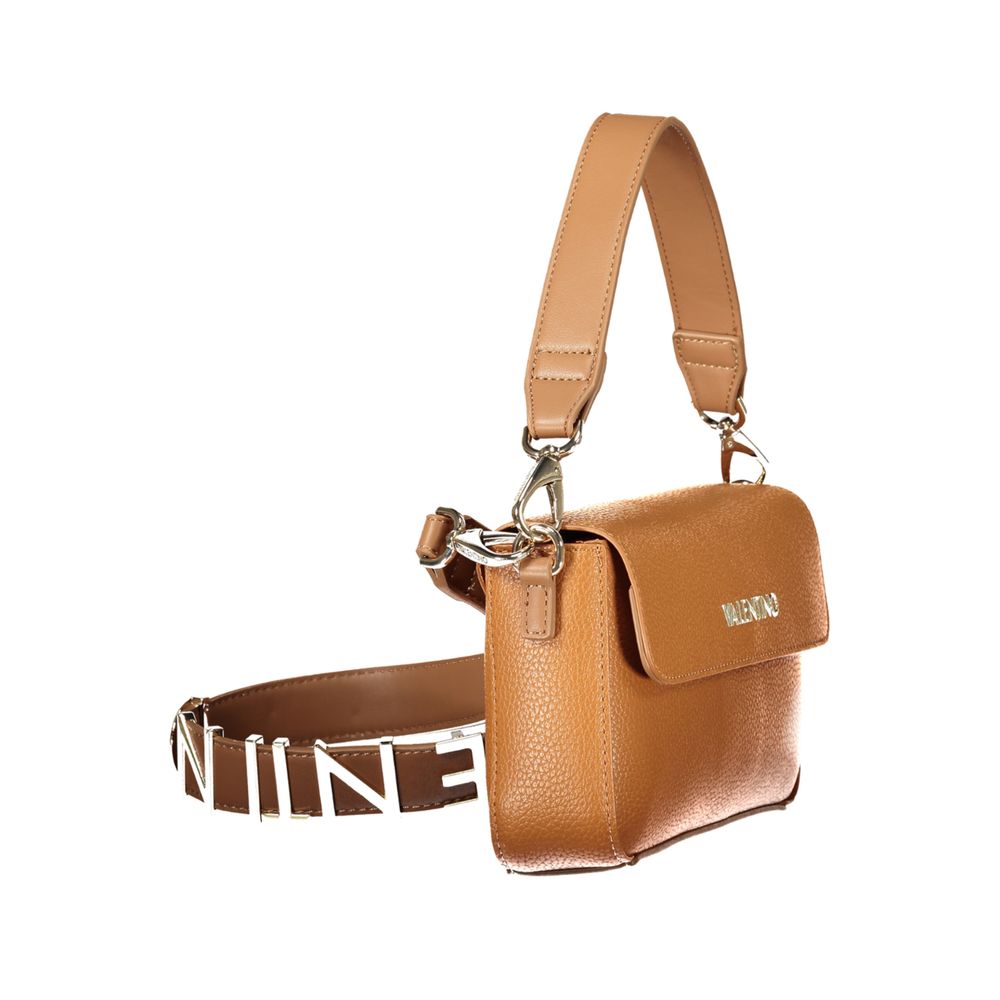 Mario Valentino Brown Polyurethane Women's Bag