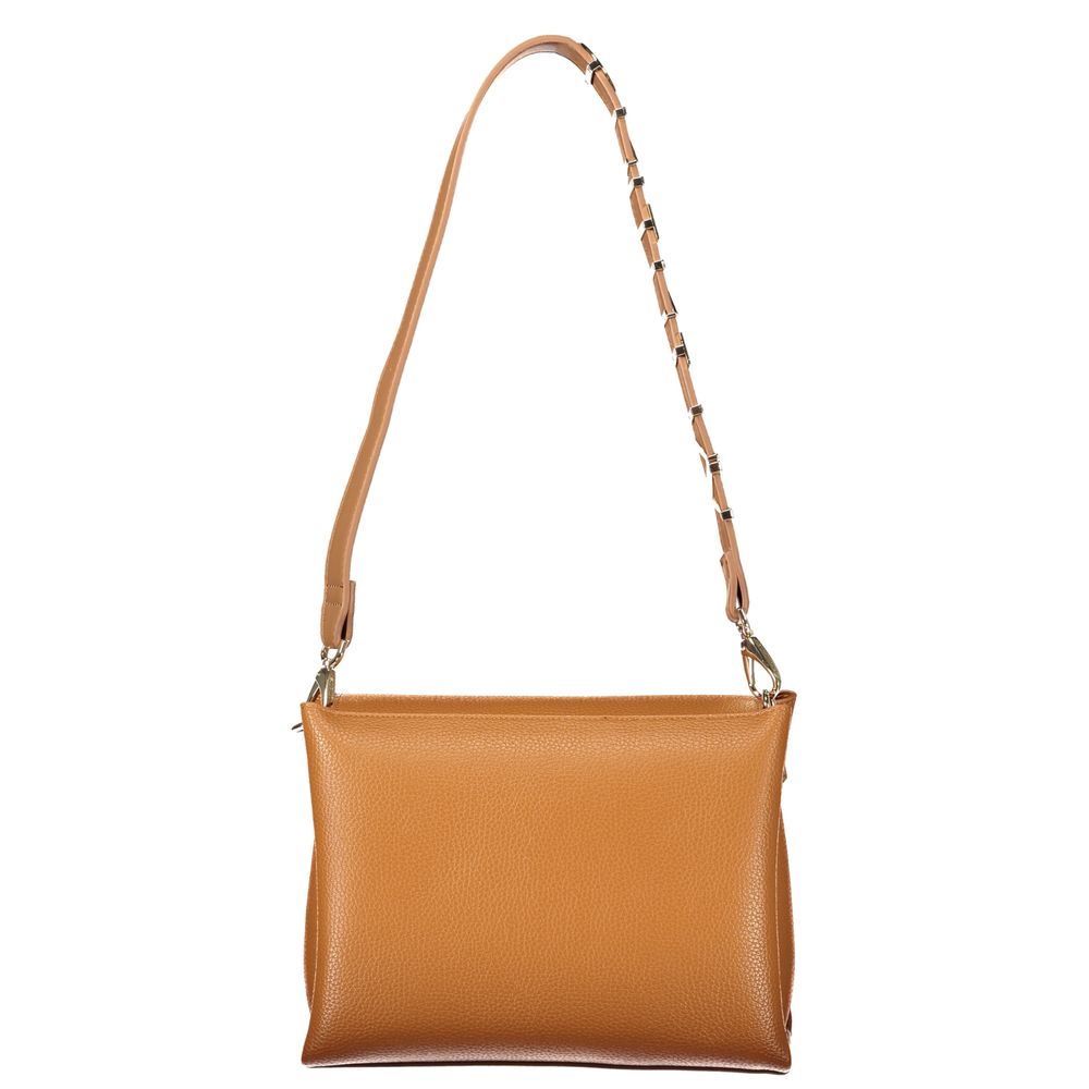 Valentino Brown Polyethylene Handbag