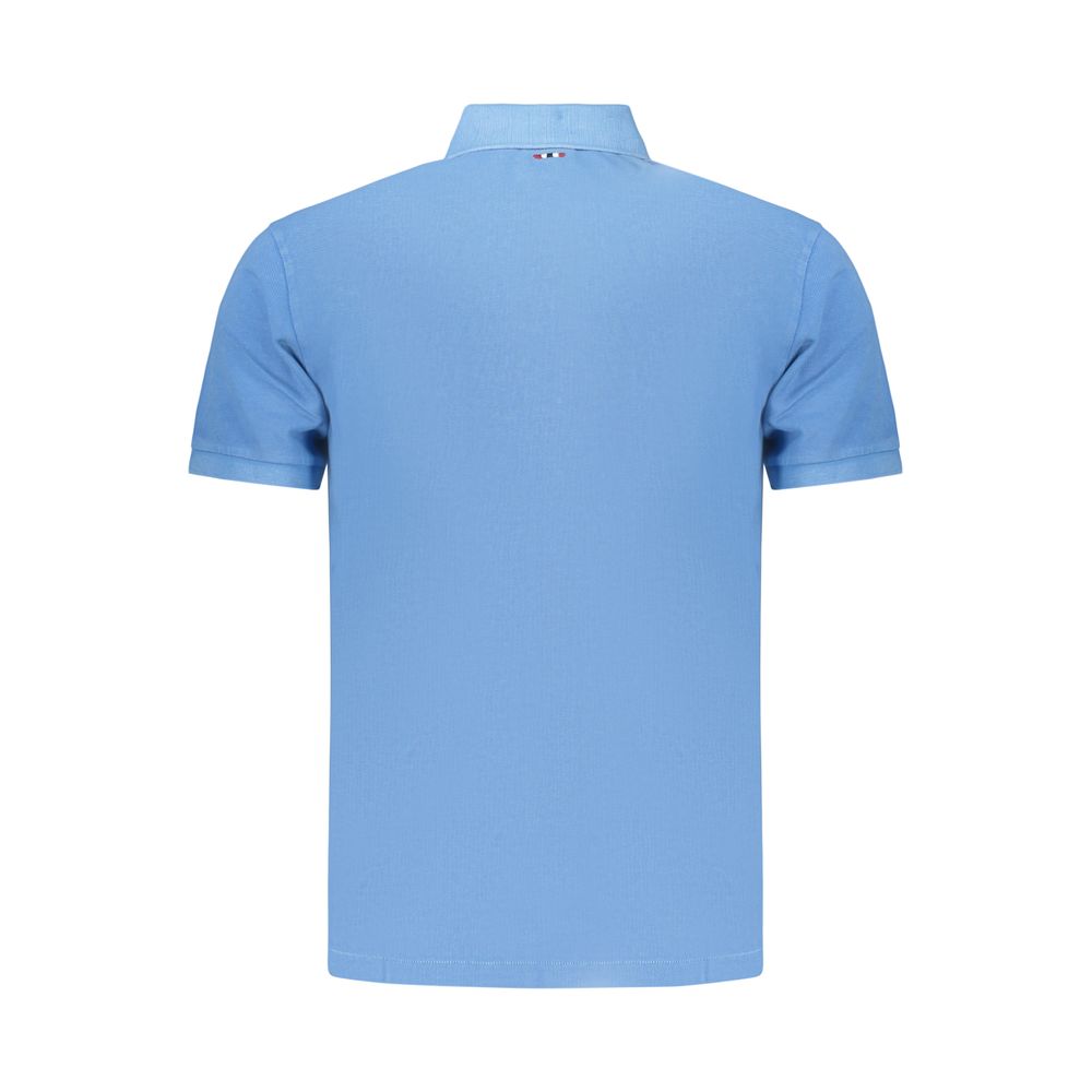 Napapijri Blue Cotton Polo Shirt