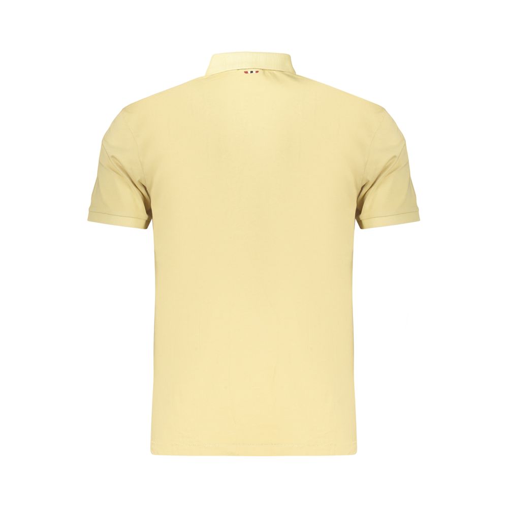 Napapijri Beige Cotton Polo Shirt
