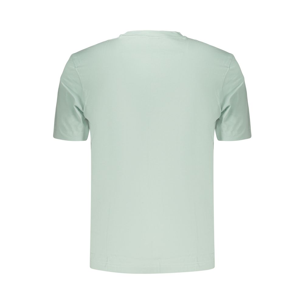 Hugo Boss Green Cotton T-Shirt