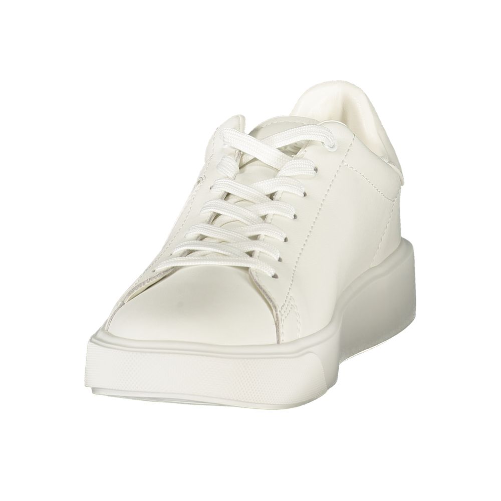 Blauer White Polyurethane Men's Sneaker