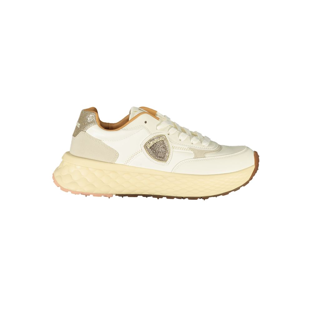 Blauer Beige Poliuretano Womens Sneaker