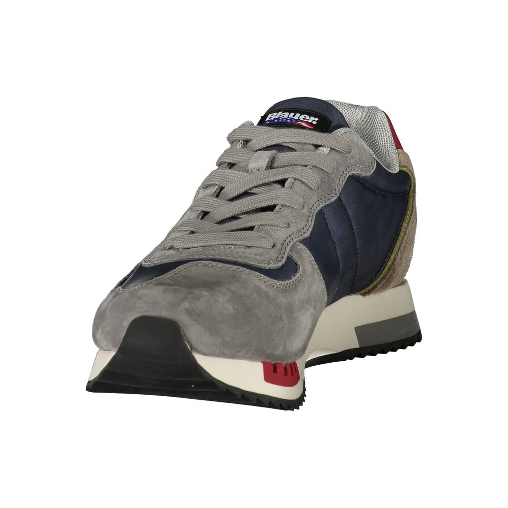 Blauer Blue Polyurethane Men's Sneaker