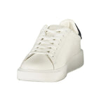 Blauer White Polyurethane Men's Sneaker