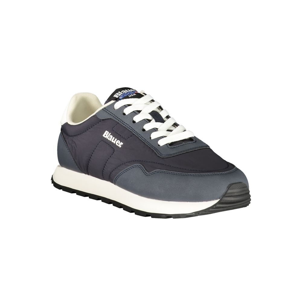 Blauer Blue Polyester Men's Sneaker