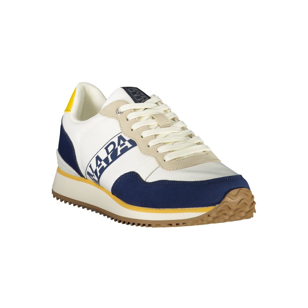 Napapijri Blue Polyester Athletic Sneakers