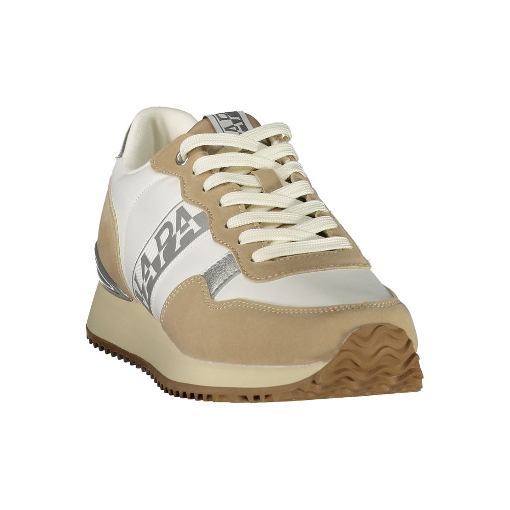 Napapijri Blue Polyester Athletic Sneakers