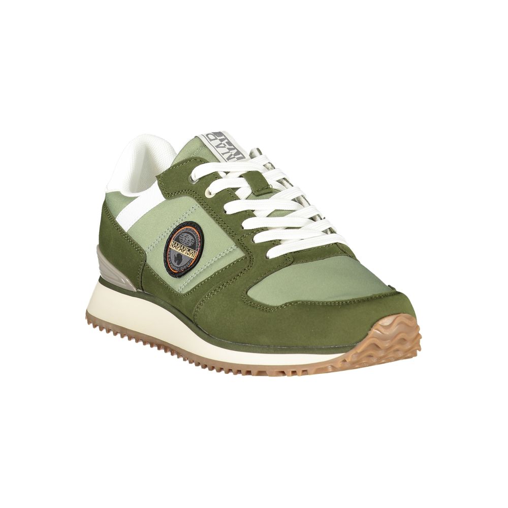 Napapijri Green Polyester Athletic Sneakers