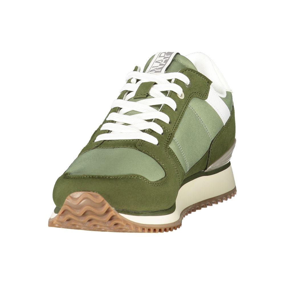Napapijri Green Polyester Athletic Sneakers