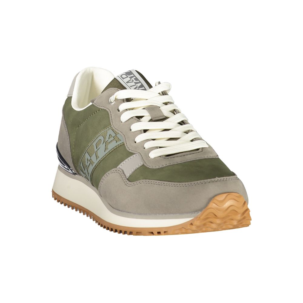 Napapijri Green Polyester Athletic Sneakers