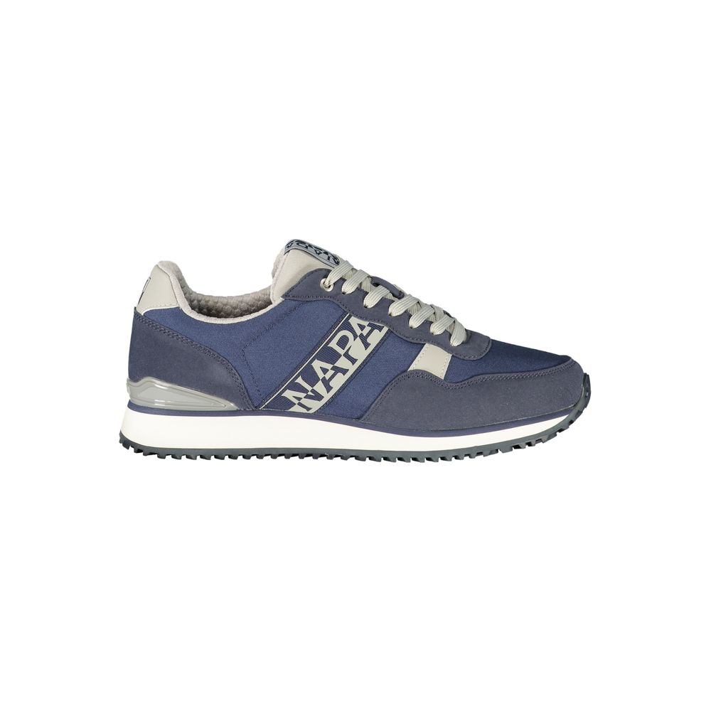 Napapijri Blue Polyester Athletic Sneakers