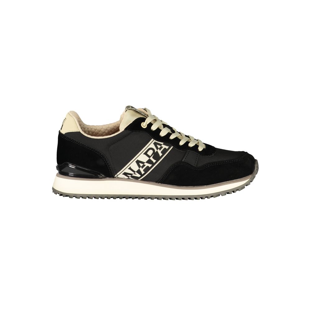 Napapijri Black Polyester Athletic Sneakers