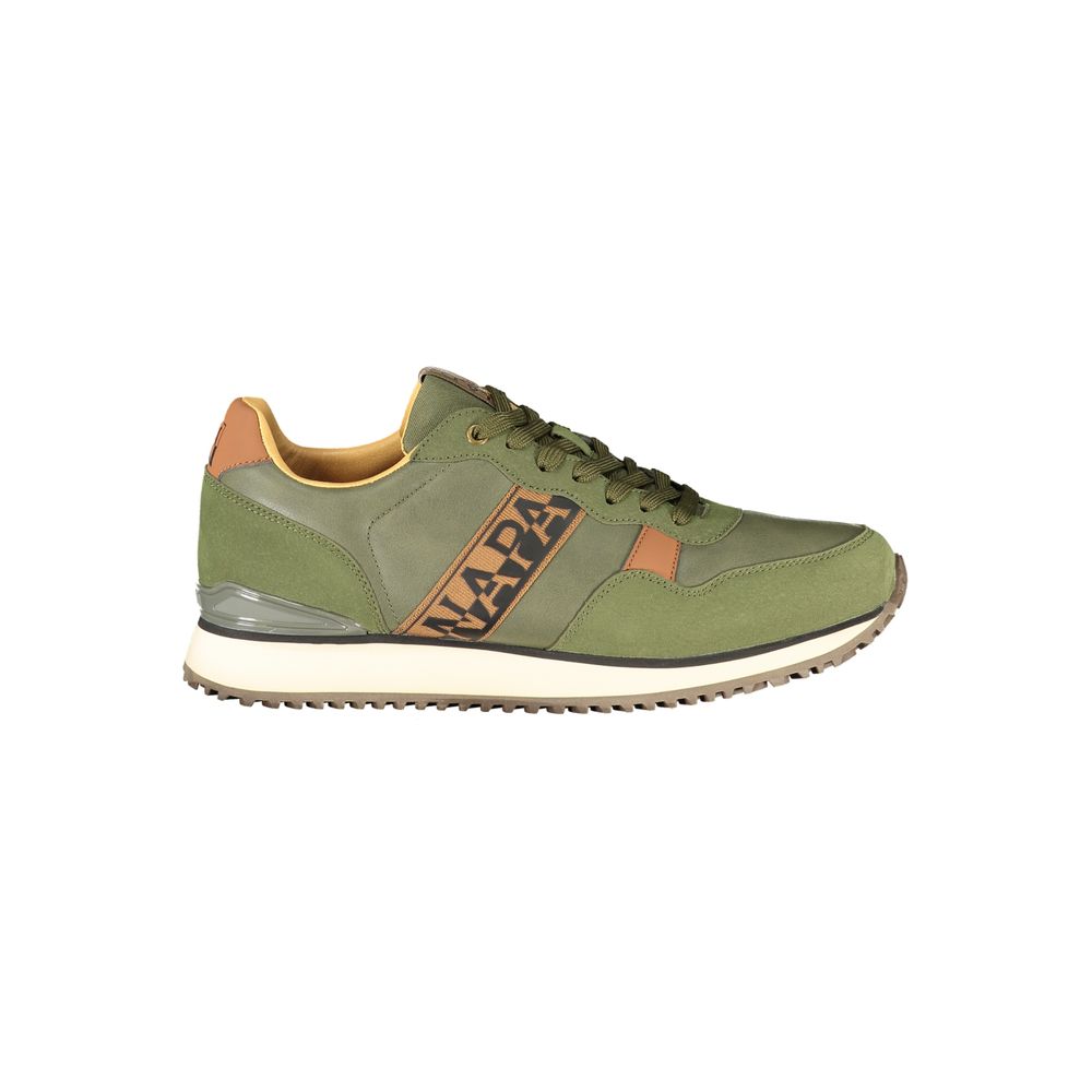 Napapijri Green Polyester Athletic Sneakers