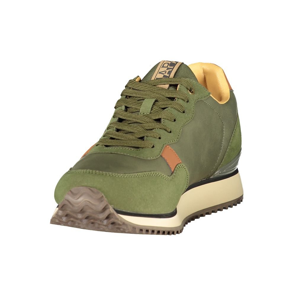 Napapijri Green Polyester Athletic Sneakers