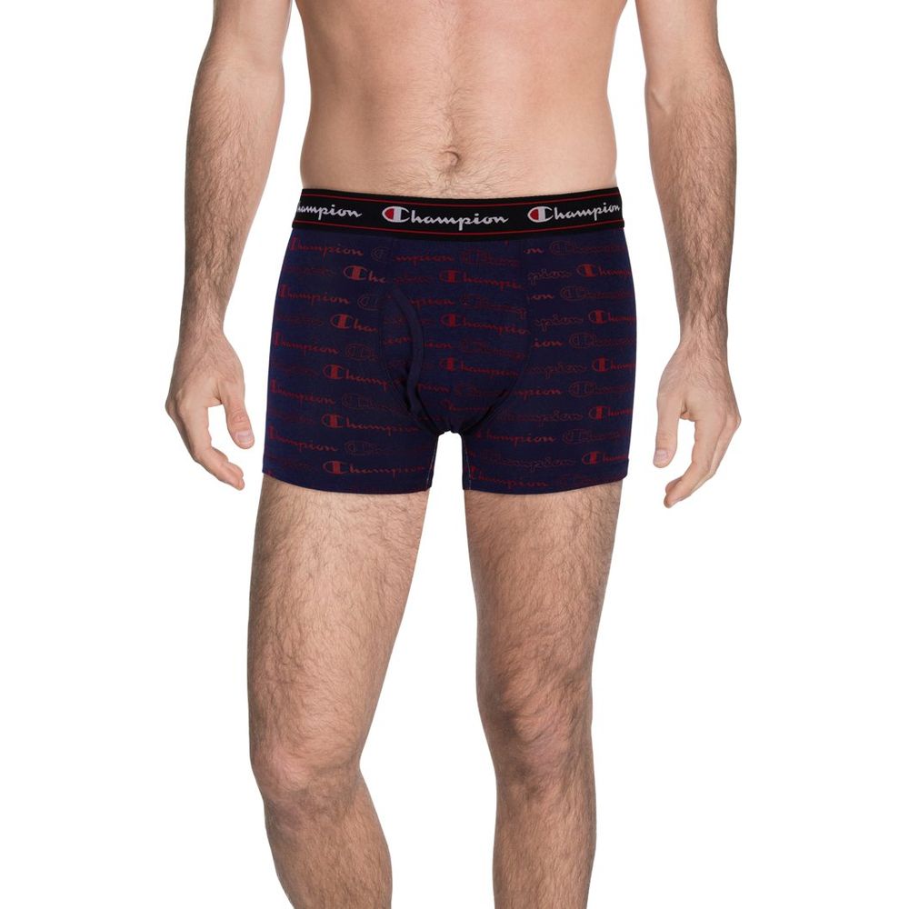 Champion Navy Blue Cotton Boxers