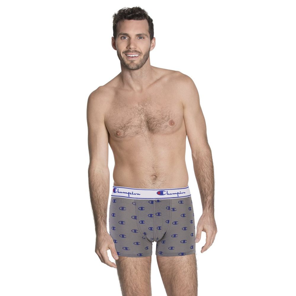Champion Gray Cotton Boxers