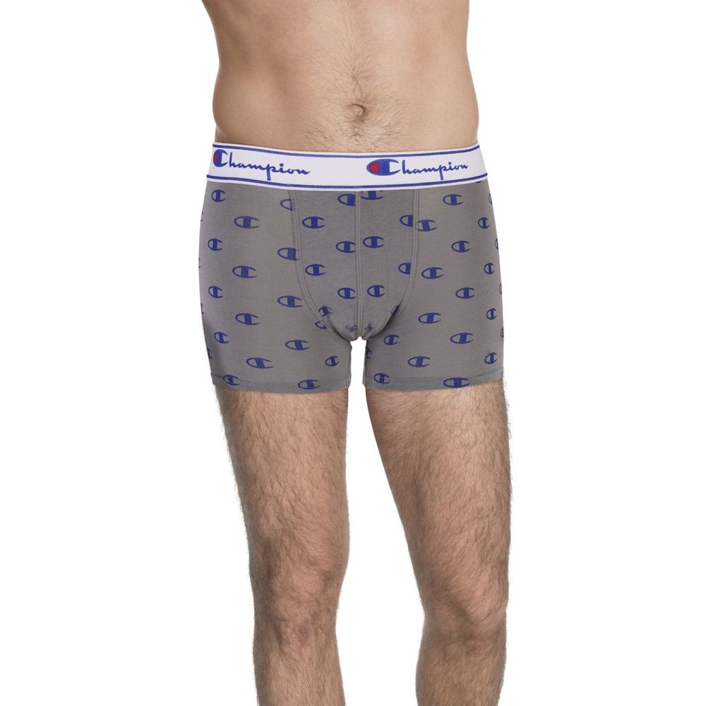 Champion Gray Cotton Boxers
