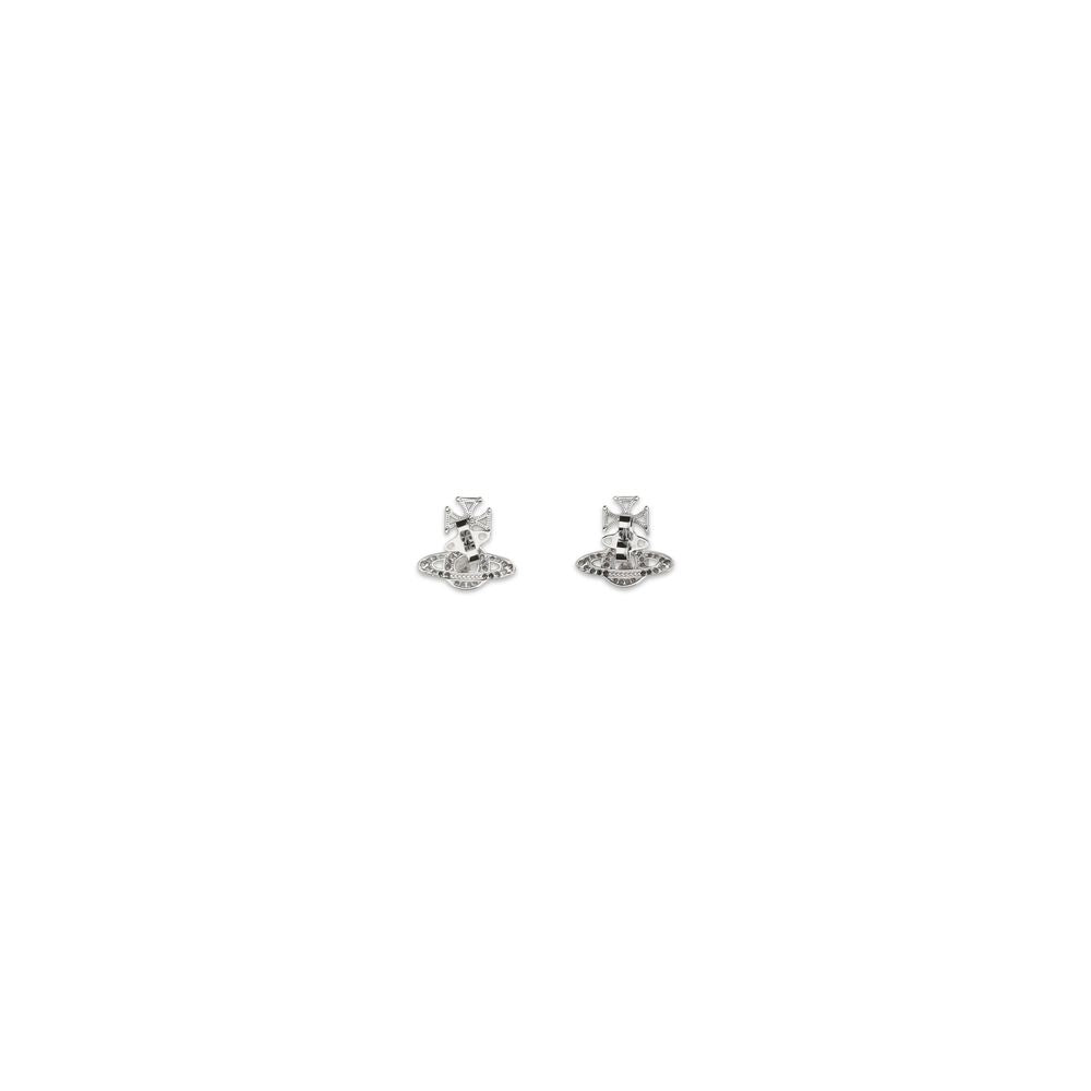 Vivienne Westwood Silver Metal Earrings