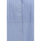 SOSUE Blue Cotton Shirt