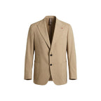 Mulish Beige Polyester Two-Piece Suit