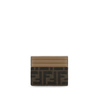 Fendi Brown Polyester Wallet