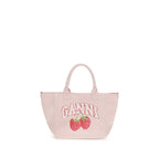 Ganni Multicolor Recycled Polyester Shoulder Bag