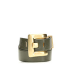 Balmain Bicolor Calf Leather Bos Taurus Regular Belt