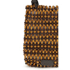Staud Brown Wood Shoulder Bag