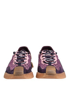 Dolce & Gabbana Multicolor Logo Low Top NS1 Sneakers Shoes