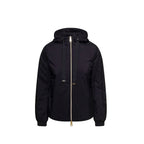 Herno Black Polyamide Bomber
