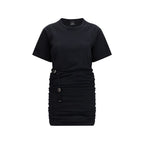 PINKO Black Cotton Casual Dress