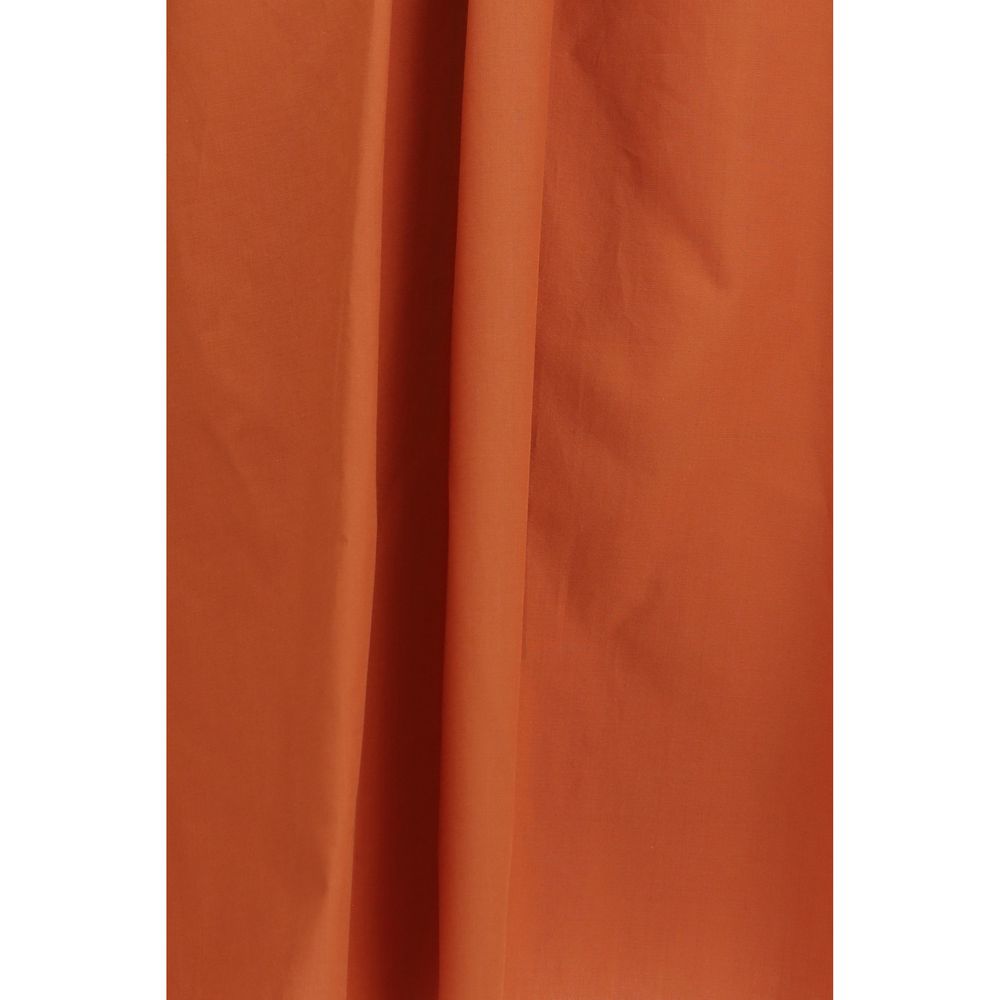 Marni Orange Cotton Blouse