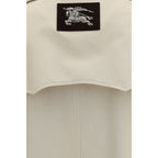 Burberry Beige Cotton Trench Coat