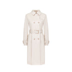 Herno White Cotton Coat