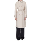 Herno White Cotton Coat