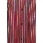 The Andamane Bordeaux Polyester Pattern Shirt