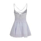 Charo Ruiz White Cotton Casual Dress