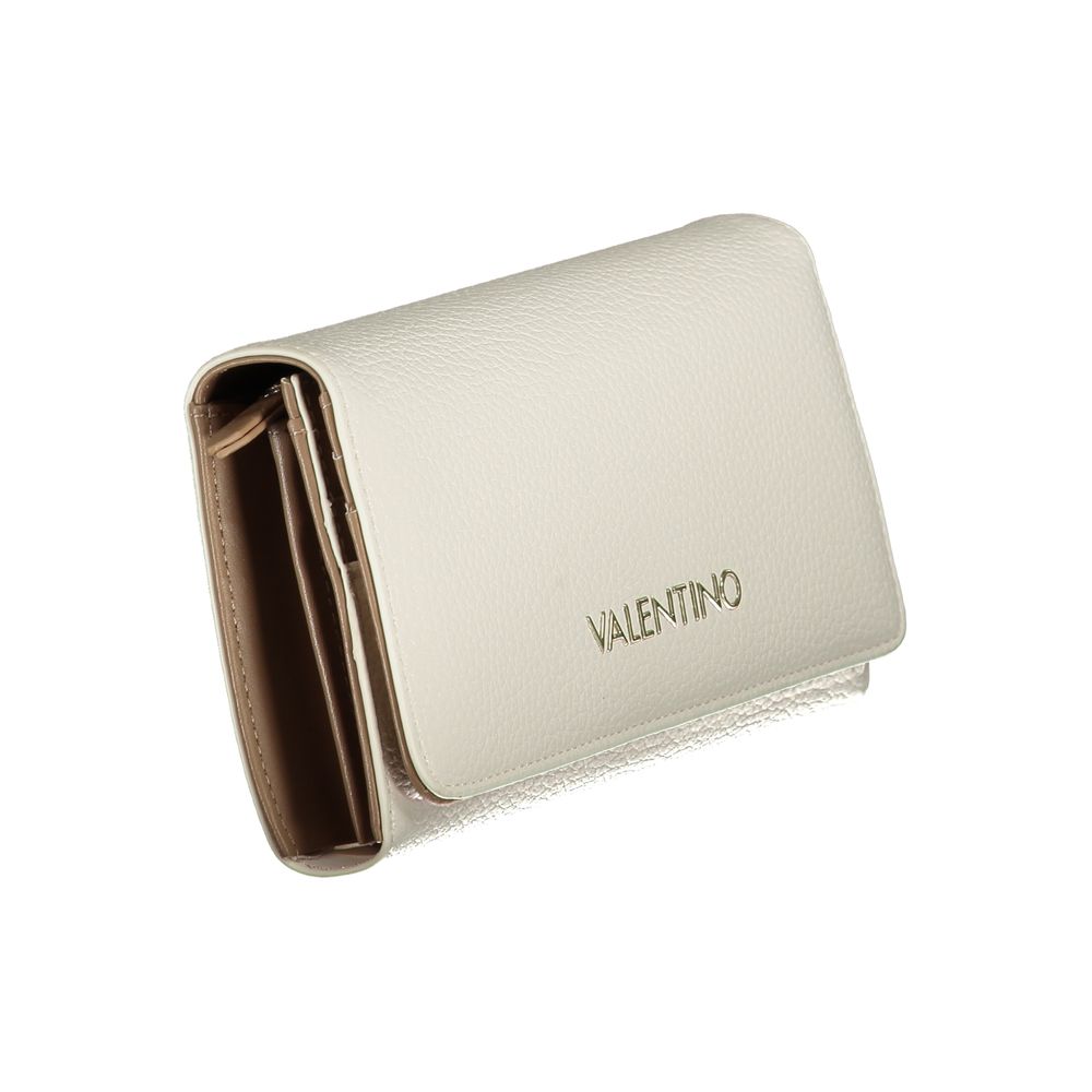 Valentino White Polyethylene Wallet