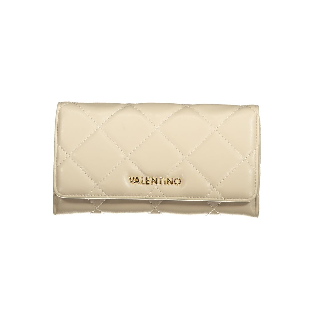 Valentino Beige Polyethylene Wallet